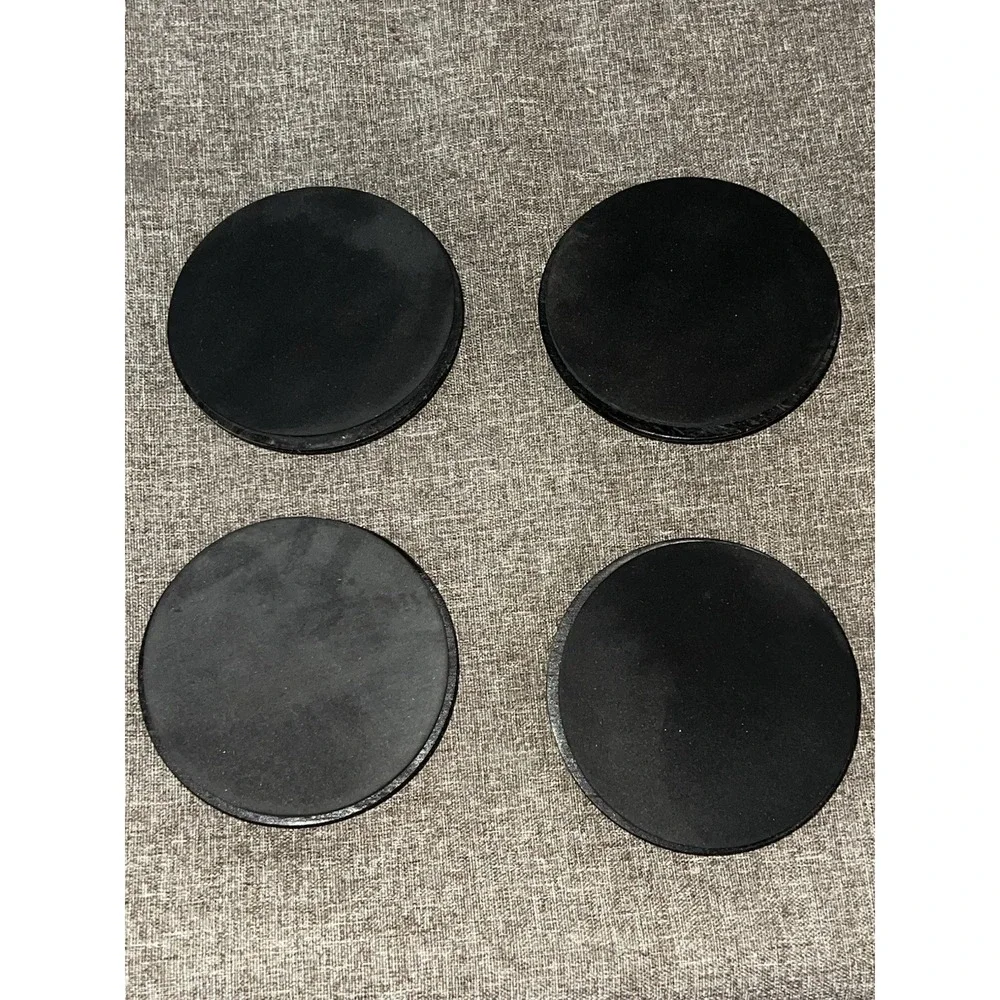 Moukey Caster Cups Upright Piano  Black Set Of 4